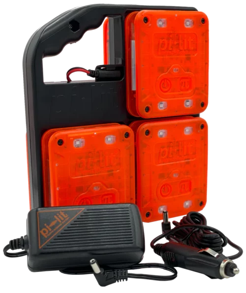 Malette de 6 balises synchronisables (Pi-lit)